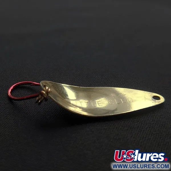 Vintage   Acme Little Cleo, 1/16oz gold fishing spoon #20673