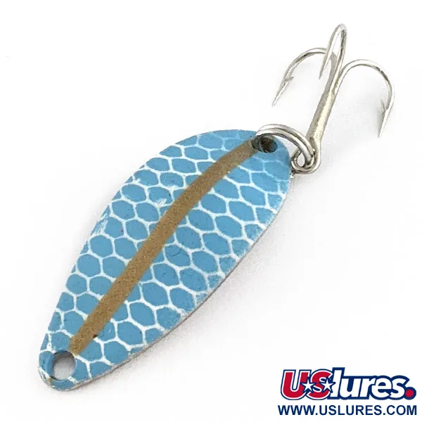 Vintage   Seneca Little Cleo, 3/16oz blue/nickel fishing spoon #20675