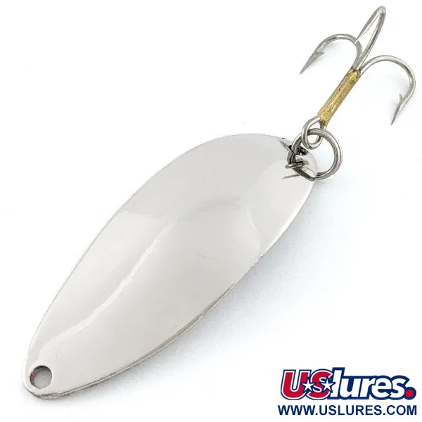 Vintage  Seneca Little Cleo (Hula Girl), 1/2oz nickel fishing spoon #20679