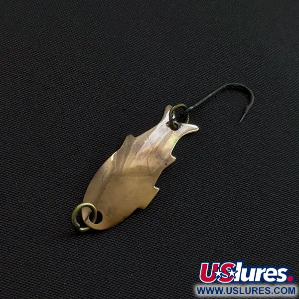 Vintage   Shoff's Triple Teazer, 1/32oz copper fishing spoon #20720