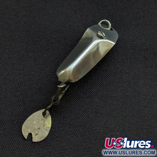 Vintage   Pflueger Chum, 3/64oz nickel fishing spoon #20721