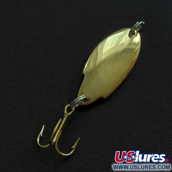 Vintage   Acme Thunderbolt, 1/8oz gold fishing spoon #20725