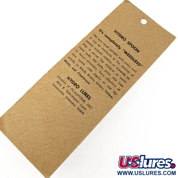   Hydro Lures Hydro Spoon, 2/5oz  fishing #20730