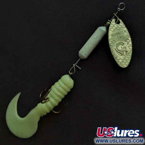 Vintage  Yakima Bait Worden’s Original Rooster Tail, 1/4oz  spinning lure #20735