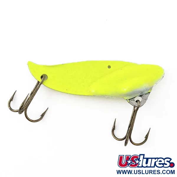 Vintage   Vintage Silver Buddy  Lipless Blade Bait, 1/2oz yellow fishing #20740