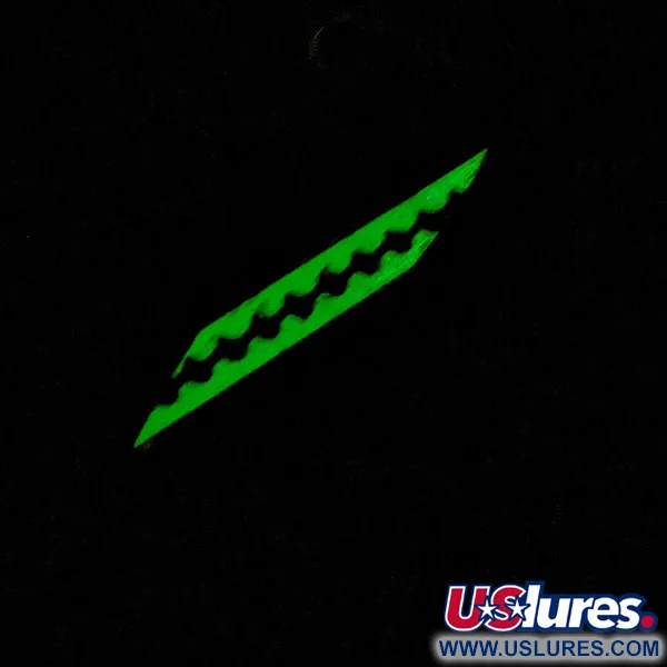 Vintage  Other Avery Assassin Trolling Spoon, 2/5oz white/black/sticker glows in the dark fishing spoon #20759