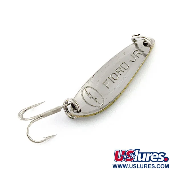 Vintage  Acme Fiord Spoon Jr Lightning (50s), 1/8oz Frog fishing spoon #20761