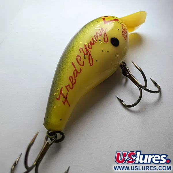 Vintage  Cotton Cordell Big O Fred C Yang 1967, 1/2oz  fishing lure #20766