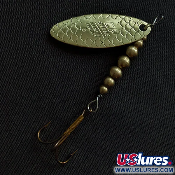 Vintage  C.P. Swing Bait C.P. Swing 6, 1/4oz brass spinning lure #20771