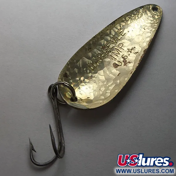 Vintage  Eppinger Dardevle Imp Crystal, 2/5oz Crystal fishing spoon #20779