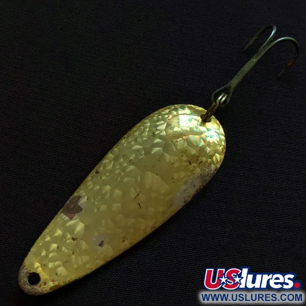 Vintage  Eppinger Dardevle Imp Crystal, 2/5oz Crystal fishing spoon #20779