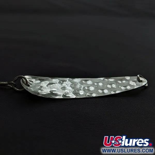 Vintage   Luhr Jensen Flutter Spoon 22, 3/16oz nickel fishing spoon #20780