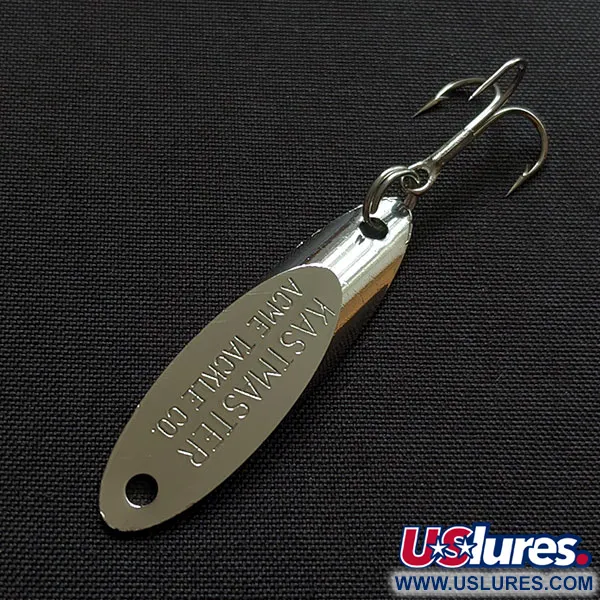 Vintage  Acme Kastmaster, 1/8oz nickel fishing spoon #20793