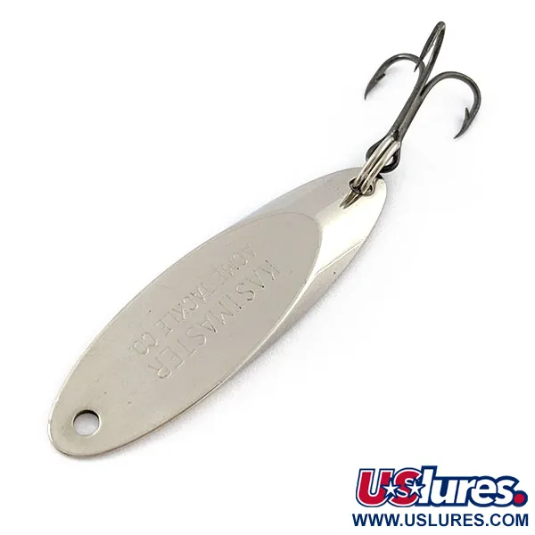 Vintage  Acme Kastmaster, 1/4oz nickel fishing spoon #20794