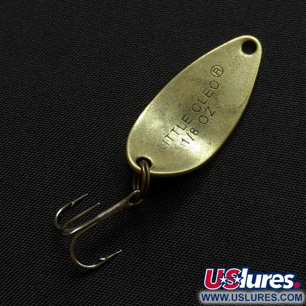 Vintage   Acme Little Cleo, 1/8oz brass fishing spoon #20797