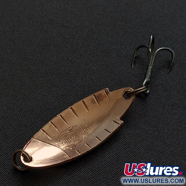 Vintage   Thomas Buoyant, 3/16oz copper fishing spoon #20799