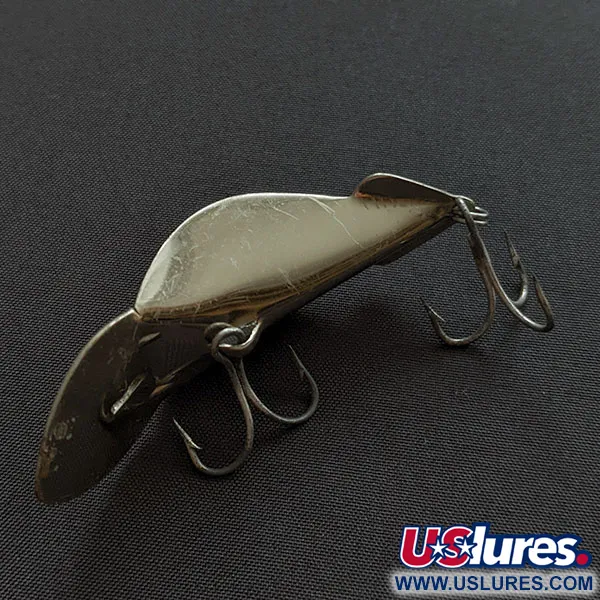 Vintage   Buck Perry spoonplug, 1/3oz nickel fishing spoon #20800