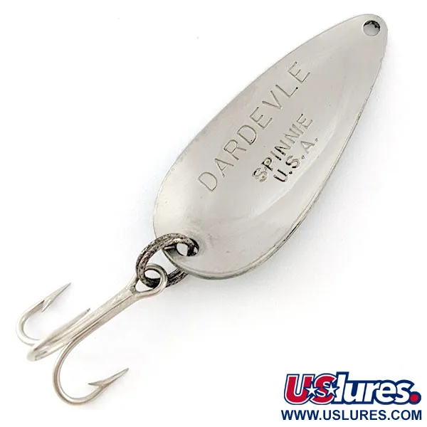 Vintage  Eppinger Dardevle Spinnie, 1/3oz Green fishing spoon #20804