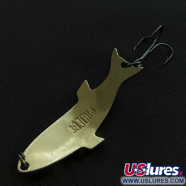 Vintage   Acme Phoebe, 3/16oz gold fishing spoon #20852