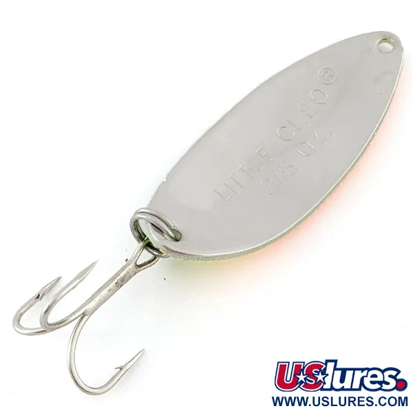 Vintage   Acme Little Cleo, 2/5oz Fire tiger UV fishing spoon #20875