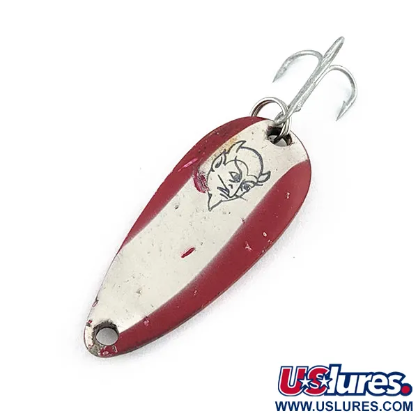 Vintage  Eppinger Dardevle Midget, 3/16oz Red Devle fishing spoon #20905