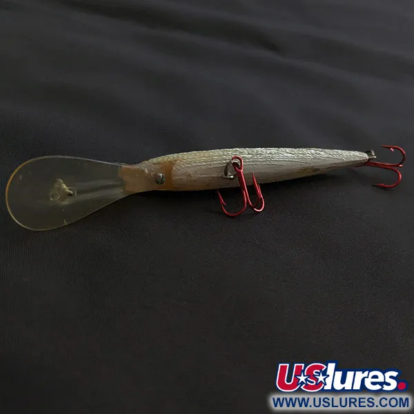 Vintage   Bill Norman Deep Shiner Minnow, 1/3oz Blue fishing lure #20963