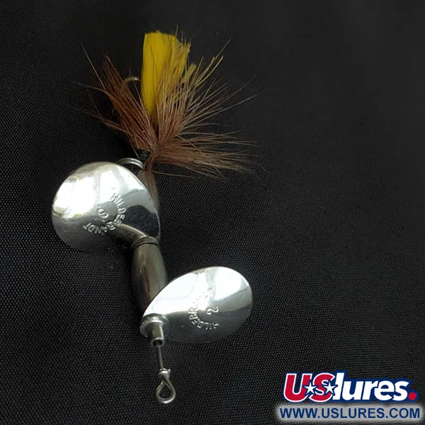 Vintage  Hildebrandt Spinners Hildebrandt, 1/4oz nickel fishing spoon #20982