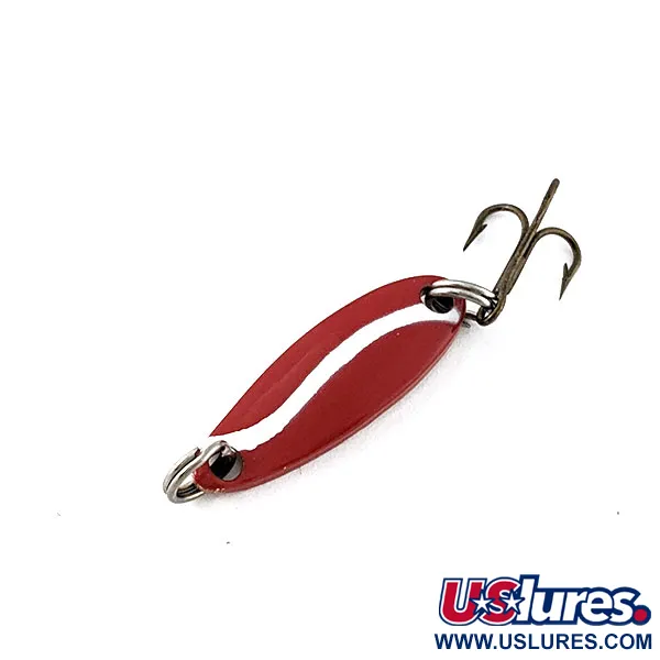 Vintage   Acme Fiord Chunky, 3/32oz copper/red/white fishing spoon #21030