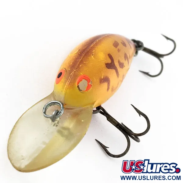 Vintage   Bomber model 7A   screw tail, 1/2oz brown tiger fishing lure #21065