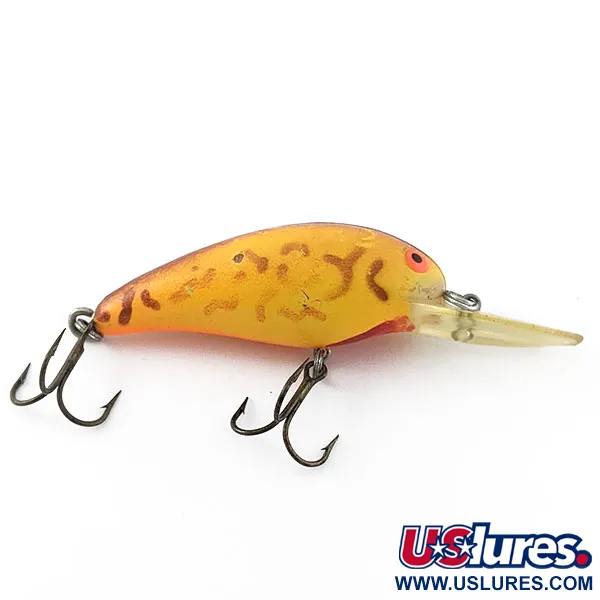 Vintage   Bomber model 7A   screw tail, 1/2oz brown tiger fishing lure #21065
