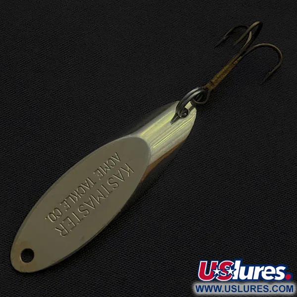 Vintage  Acme Kastmaster, 3/8oz gold fishing spoon #21069