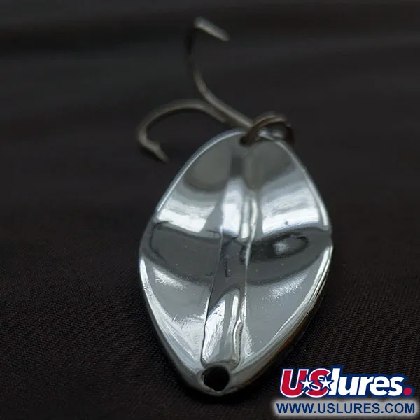 Vintage  TODDCO Main Liner, 3/4oz nickel fishing spoon #21125