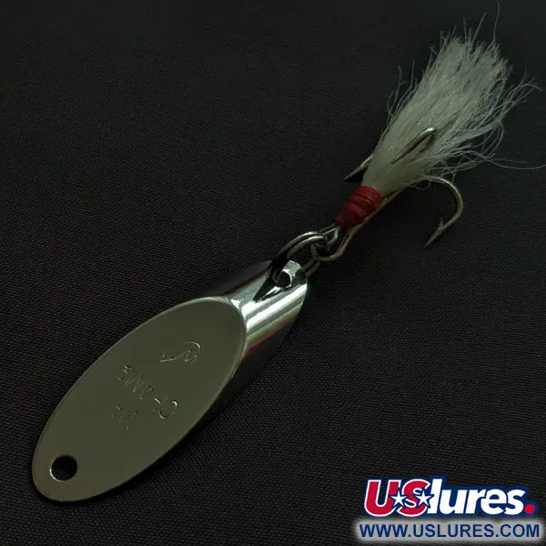 Vintage  Weber Mr Champ, 1/2oz nickel fishing spoon #21167