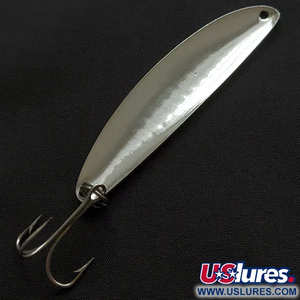 Vintage  Acme Side-Winder, 1/2oz nickel fishing spoon #21183