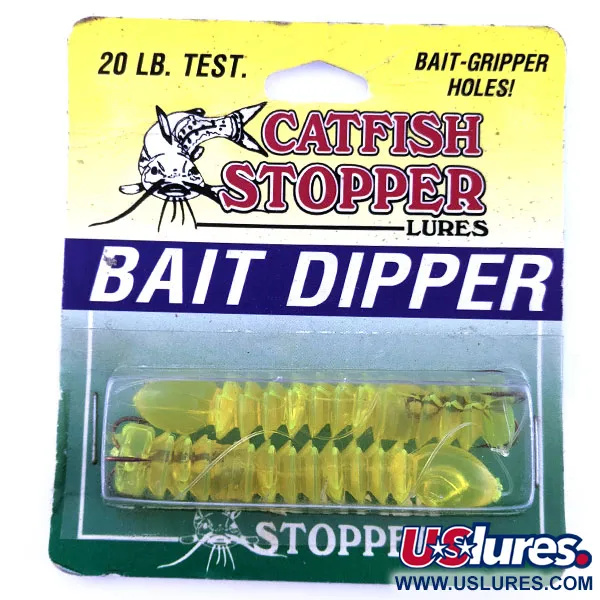  Catfish Теам Stopper Lures Catfish Stopper Lures Bait Dipper,  yellow fishing #21202