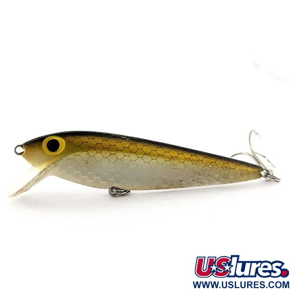 Vintage   Storm Thin Fin Shiner Minnow Pre-Rapala , 1/4oz gold fishing lure #21264