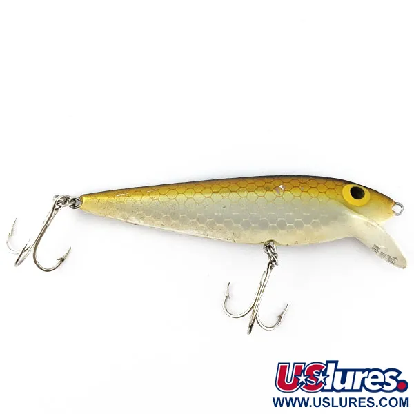 Vintage   Storm Thin Fin Shiner Minnow Pre-Rapala , 1/4oz gold fishing lure #21264