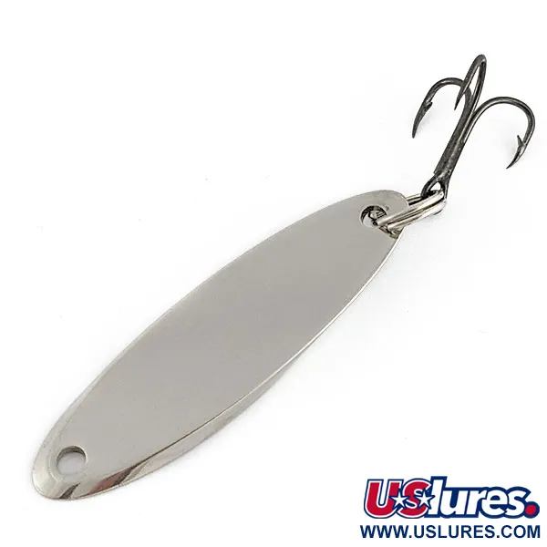 Vintage  Acme Kastmaster, 1/4oz nickel fishing spoon #21328