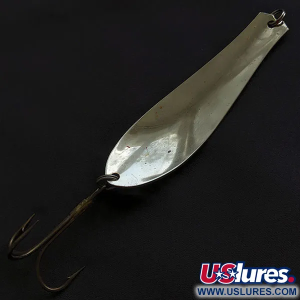 Vintage  Prescott Spinner Big Doctor 285, 1oz nickel fishing spoon #21333
