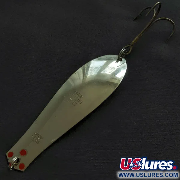 Vintage  Prescott Spinner Big Doctor 285, 1oz nickel fishing spoon #21333