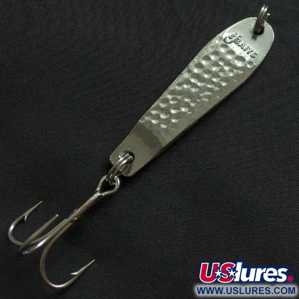 Vintage   Bass Pro Shops 3 Baits, 1oz nickel fishing spoon #21448