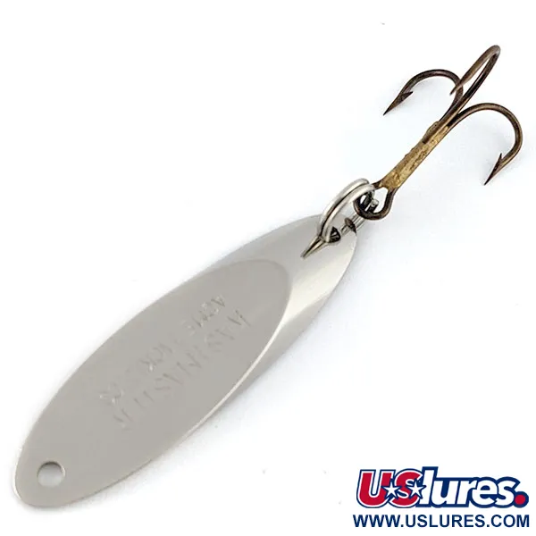 Vintage  Acme Kastmaster, 1/4oz nickel fishing spoon #21470