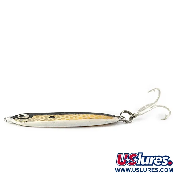 Vintage   Stinger bleak , 2/3oz black/white fishing spoon #21478