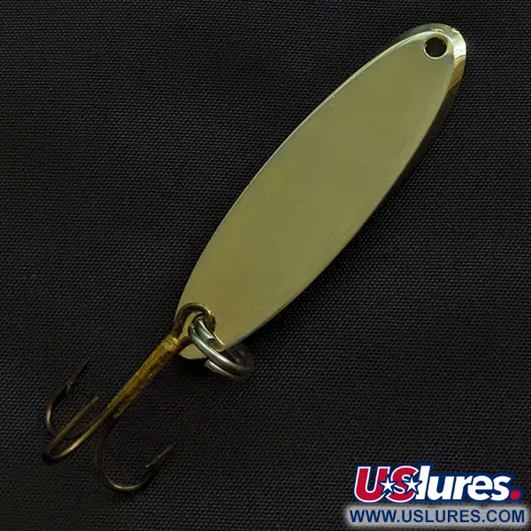 Vintage  Acme Kastmaster, 3/8oz gold fishing spoon #21488