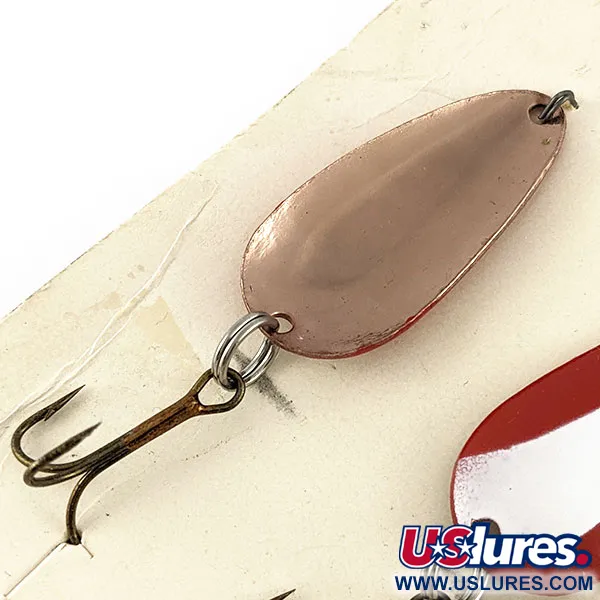   Glen Evans Spoon, 3/16oz red/white/copper fishing spoon #21541