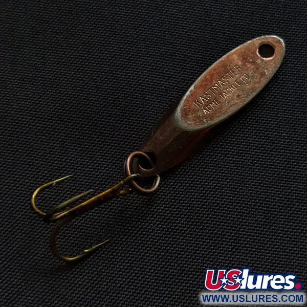 Vintage  Acme Kastmaster, 3/32oz bronze fishing spoon #21546