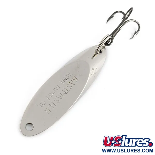 Vintage  Acme Kastmaster, 1/4oz nickel fishing spoon #21582