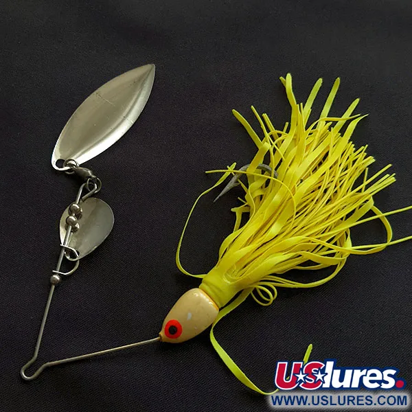 Vintage   Bomber Spinnerbait, 1/2oz nickel fishing #21590
