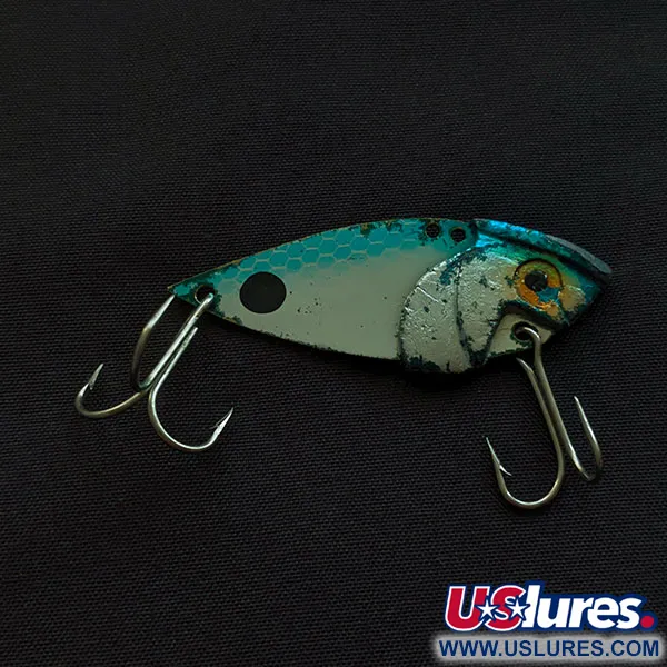 Vintage   Cotton Cordell Gay Blade, 2/5oz nickel/blue fishing #21596