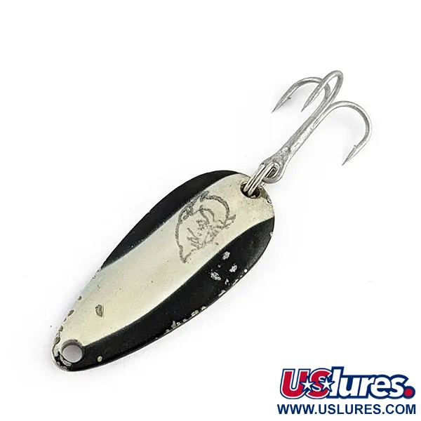 Vintage  Eppinger Dardevle  Midget, 3/16oz Black Devle fishing spoon #21686